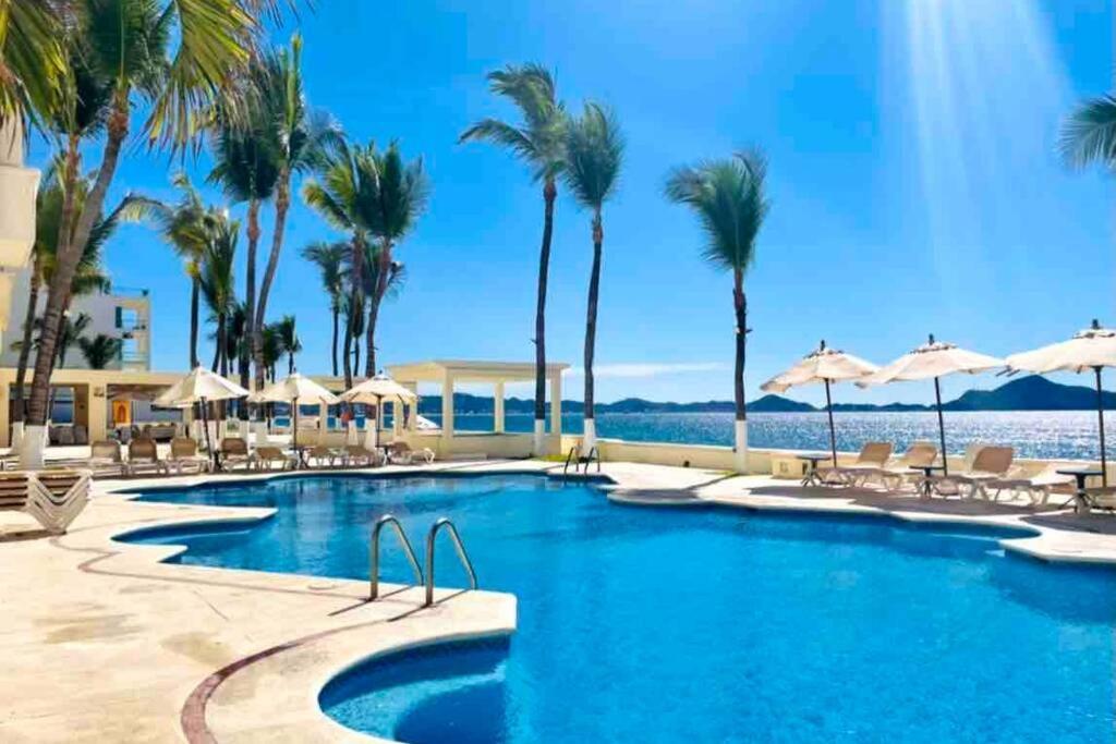 Espectacular Apto A Pie De Playa Con Vista Al Mar Manzanillo Zewnętrze zdjęcie
