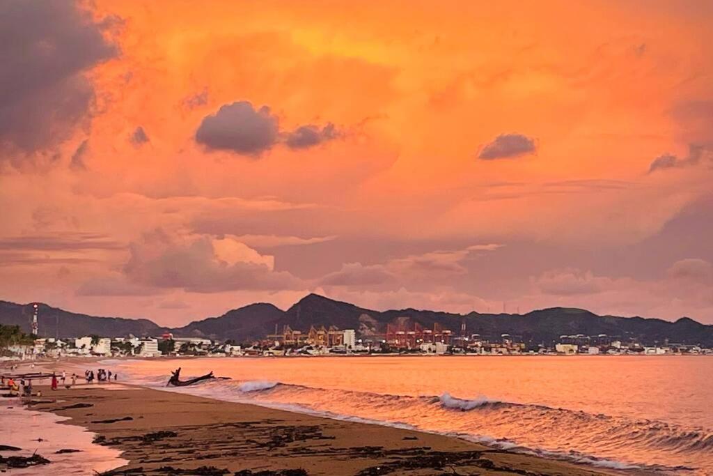 Espectacular Apto A Pie De Playa Con Vista Al Mar Manzanillo Zewnętrze zdjęcie